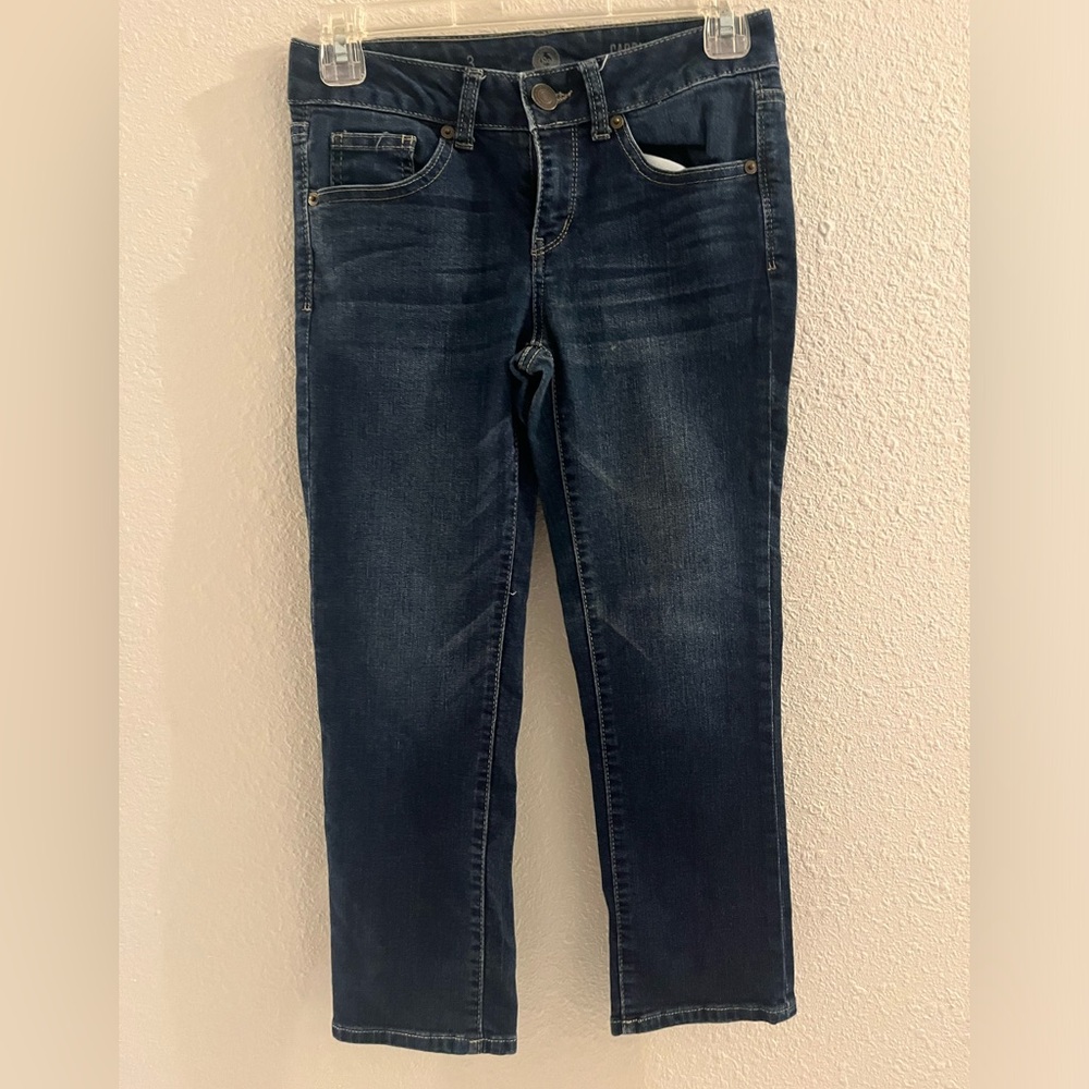 Juniors Capri Blue Jeans Size 3
